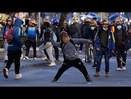 Bolivian ministers resign as weeks of protests against economic crisis rock government Bolivian ministers resign as weeks of protests against economic crisis rock government