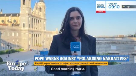 Pope warns on polarisation in Spain visit Pope warns on polarisation in Spain visit
