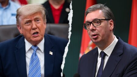 EXCLUSIVE: Serbian President Vučić says support for US ‘surged’ under Trump, invites him to visit Belgrade EXCLUSIVE: Serbian President Vučić says support for US ‘surged’ under Trump, invites him to visit Belgrade