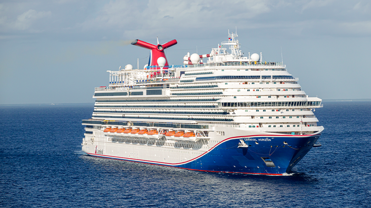 Carnival Horizon cruise ship sailing on water
