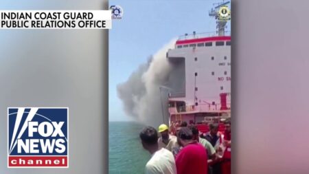 US military disables oil tanker trying to breach blockade in Gulf of Oman US military disables oil tanker trying to breach blockade in Gulf of Oman