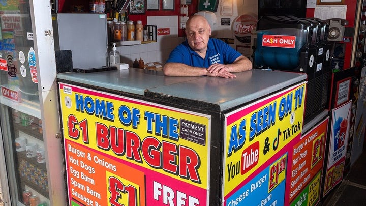 Owner reveals how he's kept a burger priced at $1.34 despite years of rising costs