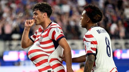 US soccer star Gio Reyna reveals wife is pregnant after stunning trivela goal caps USA’s 4-1 World Cup win