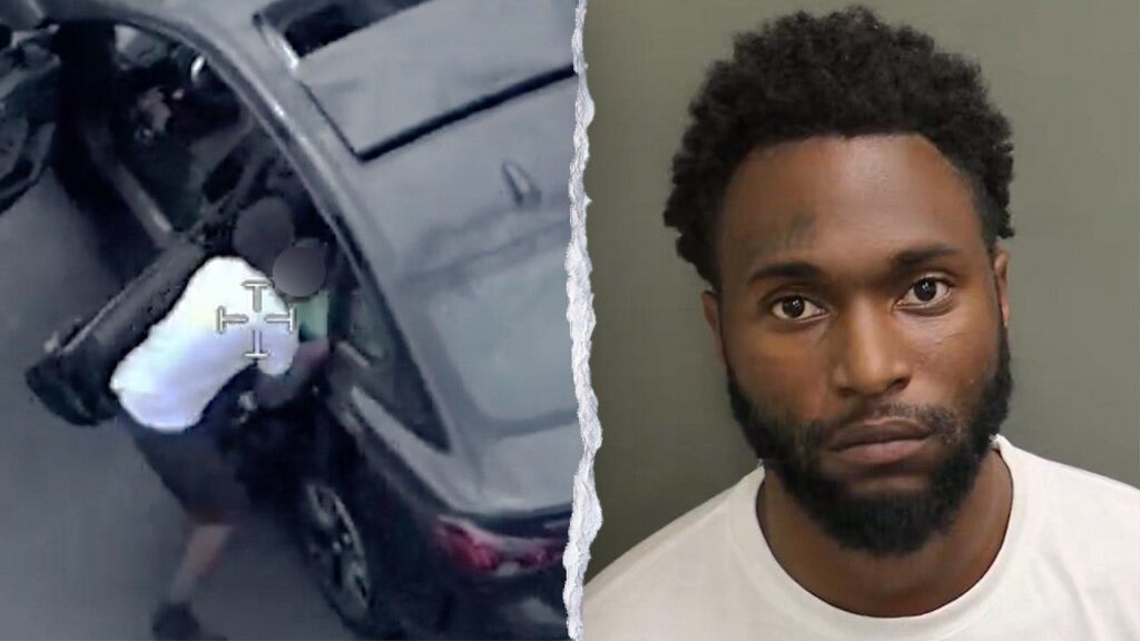 Helicopter footage captures Florida man allegedly abandoning child during high-speed chase from deputies