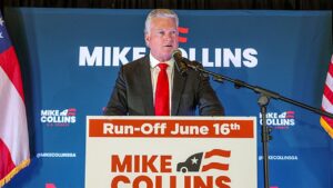 Trump backs MAGA champion Mike Collins in Georgia’s Republican Senate runoff