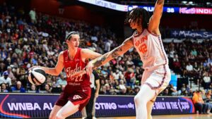 Caitlin Clark scores 25, Sophie Cunningham’s late heroics lift Fever past Sun in Commissioner’s Cup Caitlin Clark scores 25, Sophie Cunningham’s late heroics lift Fever past Sun in Commissioner’s Cup