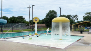 Three children shot near public pool in small Arkansas town, suspect taken into custody