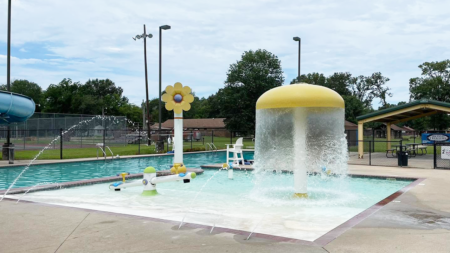 Three children shot near public pool in small Arkansas town, suspect taken into custody