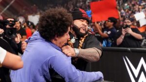 WWE star Jacob Fatu destroys comedian Eric Andre to start ‘Monday Night Raw’