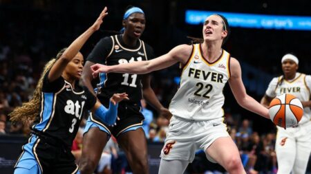 Caitlin Clark appears emotional after Fever’s collapse to Angel Reese’s Dream: ‘All we do is foul’