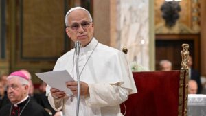 Pope Leo sends unmistakable message on immigrants during visit honoring America’s first saint