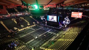 Concertgoer dies after apparent fall from upper level at Madison Square Garden Concertgoer dies after apparent fall from upper level at Madison Square Garden