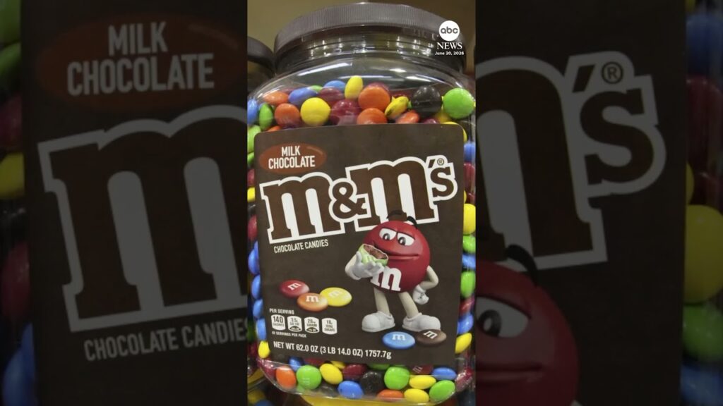 M&M’s to launch version made without artificial dyes