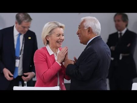 Von der Leyen told EU leaders it’s right time to consider a mandate for talks with Russia