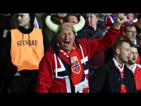 Norwegian parliament performs viral Viking row to back World Cup team
