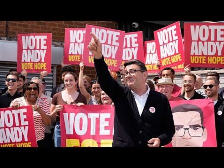 Andy Burnham wins key UK by-election, setting up Labour leadership battle with Starmer