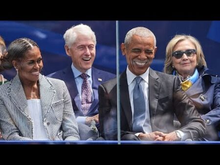Obama Presidential Centre opens with star-studded ceremony and veiled jabs at Trump