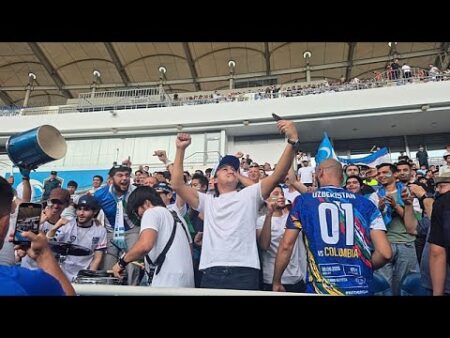 Uzbekistan celebrates first-ever World Cup goal despite defeat to Colombia