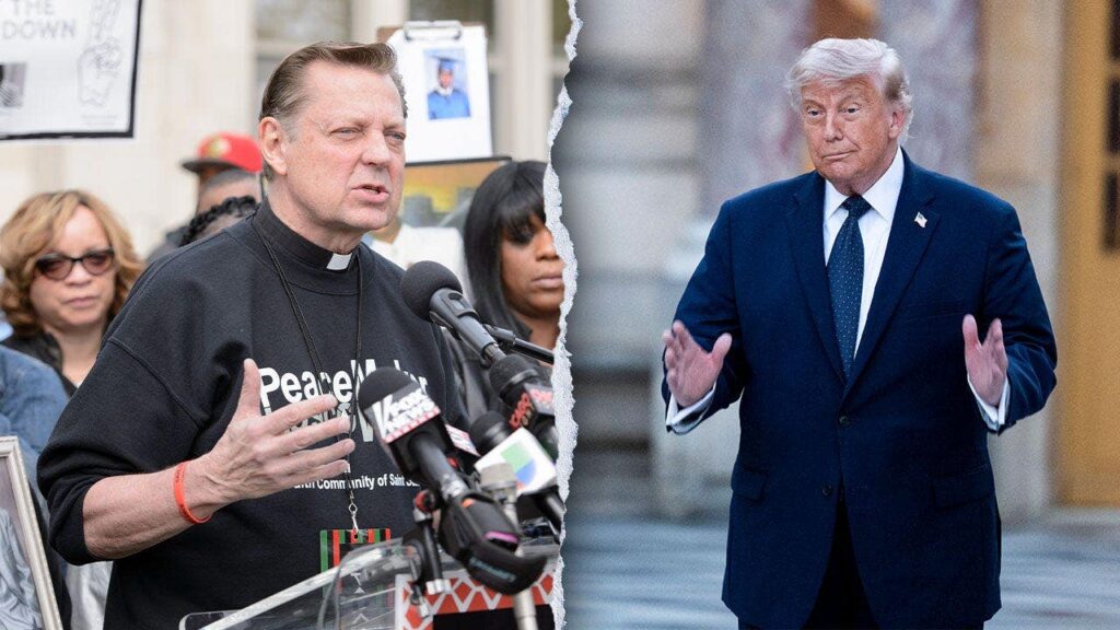 Chicago priest tells Trump to ‘shut up’ and restore gun violence prevention funding after deadly weekend