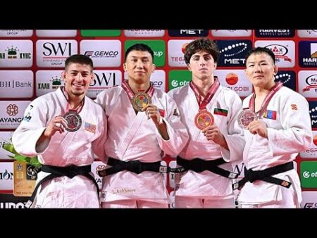Judo: Home nation strikes gold in Ulaanbaatar