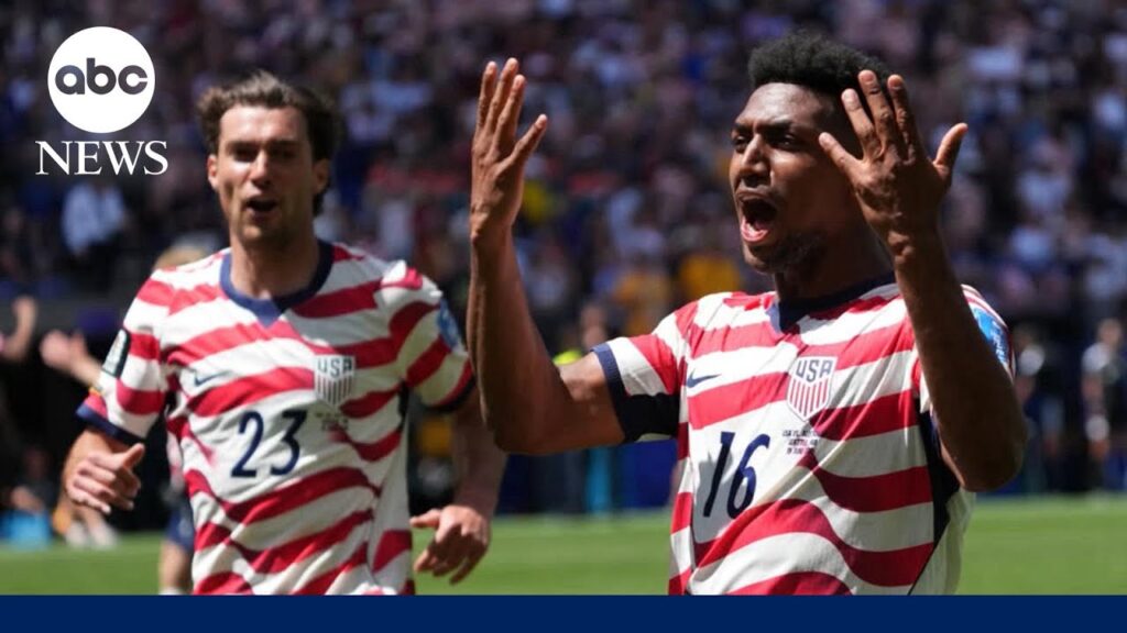 US beats Australia in World Cup