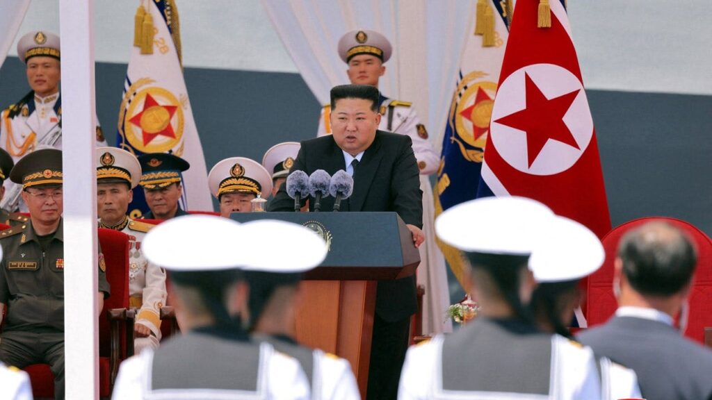 Kim Jong Un calls for North Korea to build two large warships per year in major naval expansion push: report Kim Jong Un calls for North Korea to build two large warships per year in major naval expansion push: report