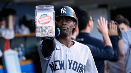Yankees’ Jazz Chisholm Jr leans into lollipop fiasco after clutch home run in win over Tigers