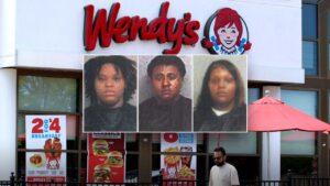 Three Wendy’s employees allegedly took food from trash, spat on it before serving unhappy customer