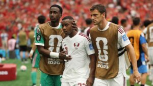 Qatar’s Assim Madibo handed five-match FIFA World Cup ban after tackle broke Canada star’s leg