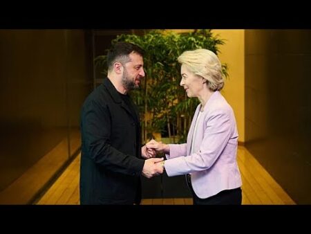 Ukraine gets €3.2 billion from EU support loan, von der Leyen says