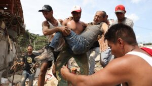 Death toll from Venezuela earthquakes rises to at least 235, with thousands reported missing