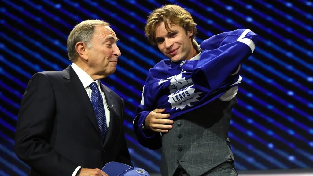 Toronto Maple Leafs select Penn State star Gavin McKenna first overall in 2026 NHL Draft