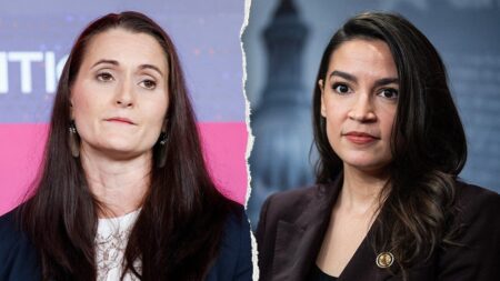 ‘Damning silence’: Swing-seat Democrat stays quiet after AOC voices support