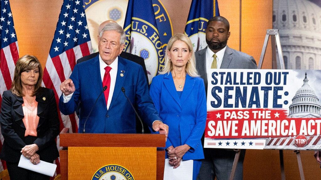 ‘It’s a mess’: GOP turns on House conservatives as voter ID blockade stalls Trump’s agenda