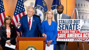 ‘It’s a mess’: GOP turns on House conservatives as voter ID blockade stalls Trump’s agenda