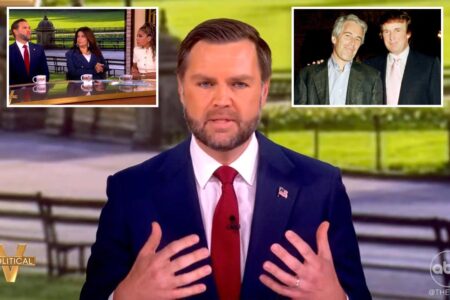 Vance tells ‘The View’ he’s an Epstein ‘conspiracy theorist,’ takes on Whoopi and Sunny on race