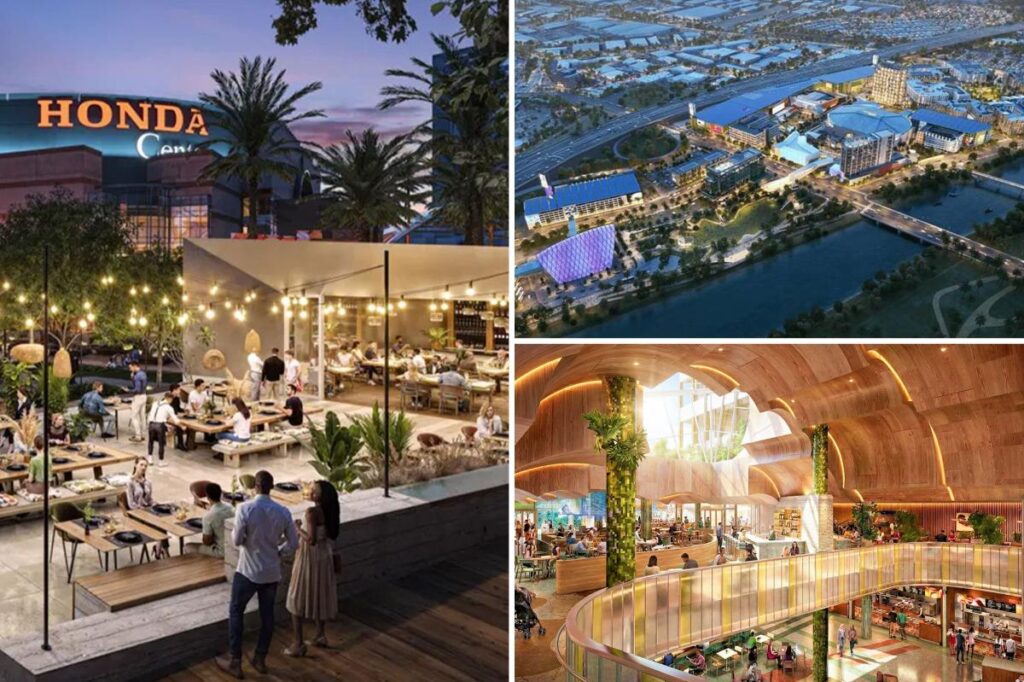 Southern California’s B mega-project swings open in early 2027 — with huge concert venue and food hall