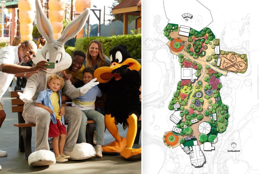 Six Flags Magic Mountain opens new Looney Tunes Land after massive expansion Six Flags Magic Mountain opens new Looney Tunes Land after massive expansion