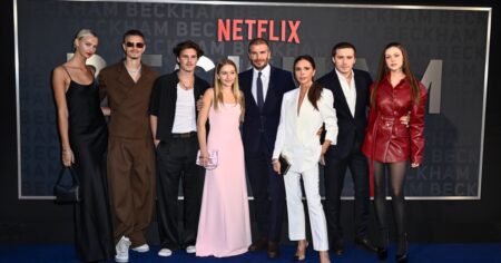 Victoria and David Beckham Include Family Pics With Brooklyn in Father’s Day Tributes Amid Drama