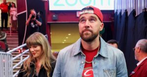 Travis Kelce Has Boys’ Night Out as Guests Gather at Taylor Swift’s Home Ahead of Wedding