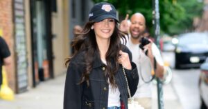 Forget Straw Totes! Nina Dobrev Just Carried Summer 2026’s Chicest Woven Bag Trend