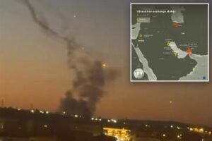 Iran targets Gulf nations with missiles after Trump claimed Tehran asked him to stop US airstrikes