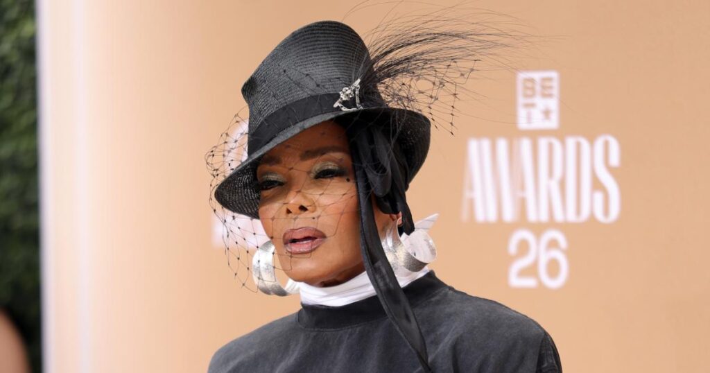 Janet Jackson Serves Up Oodles of Style During Rare Public Appearance at 2026 BET Awards