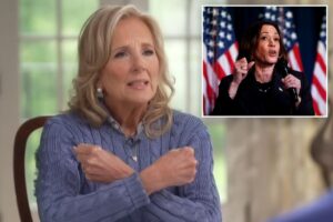 Jill Biden claims she was ‘shocked’ Kamala Harris lost to Trump: ‘I think she would be a good president’