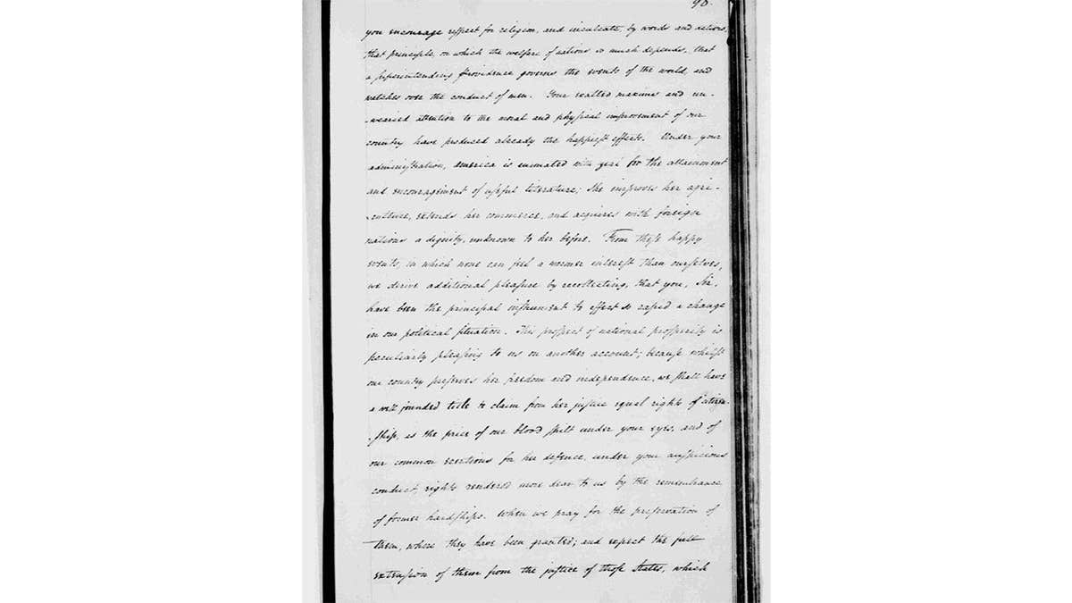 ohn Carroll's March 15, 1790 letter to President George Washington