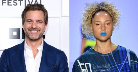 Joshua Jackson Spotted Out and About in New York City With Model Olivia Burgess