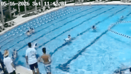 WATCH: ICE officer makes heroic rescue after 6-year-old girl has pool emergency WATCH: ICE officer makes heroic rescue after 6-year-old girl has pool emergency