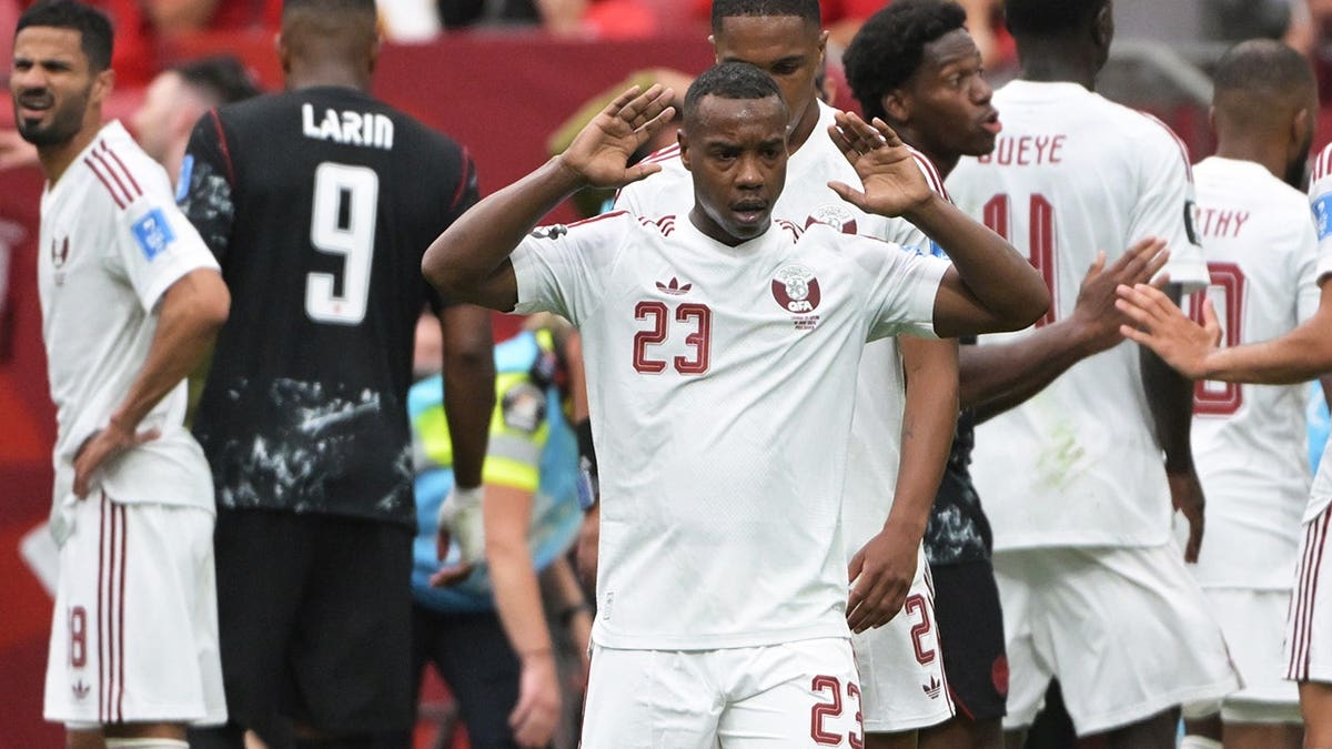 Assim Madibo reacting to injury of Ismael Kone during soccer match in Vancouver