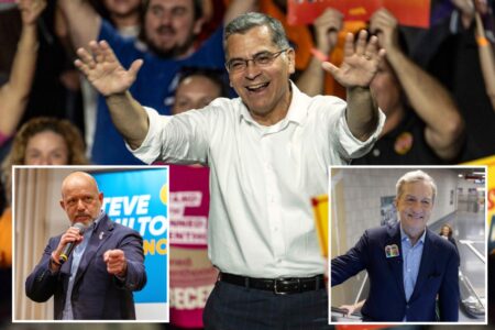 California governor’s race: Steve Hilton leads in first returns