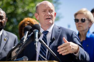 Democratic Sen. Chris Coons suffers minor injuries after being involved in multi-car crash